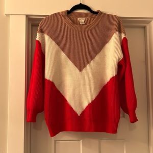 Multi color sweater